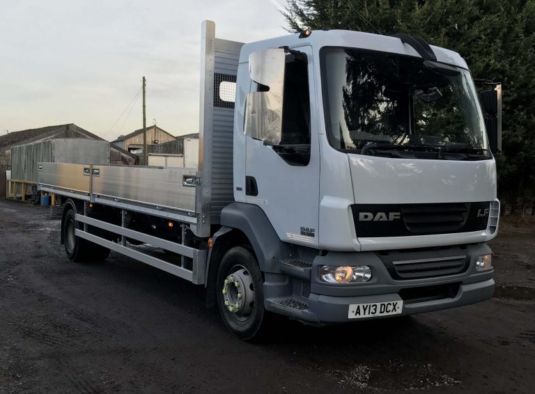 2013 DAF LF55.180 15Ton with NEW 23ft Scaffold Dropside Body