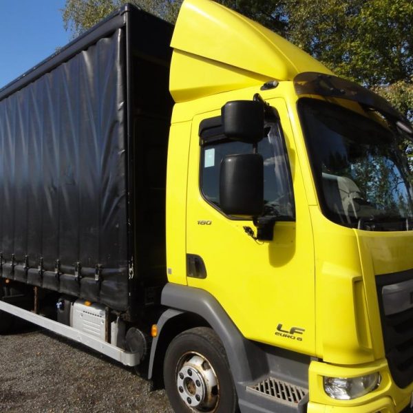ULEZ EURO 6 DAF LF45.180 7.5T 20ft Curtainsider with Tail-Lift