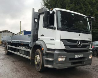 2012 Merc 1824 Axor 18 Ton with NEW 24ft Dropside Body