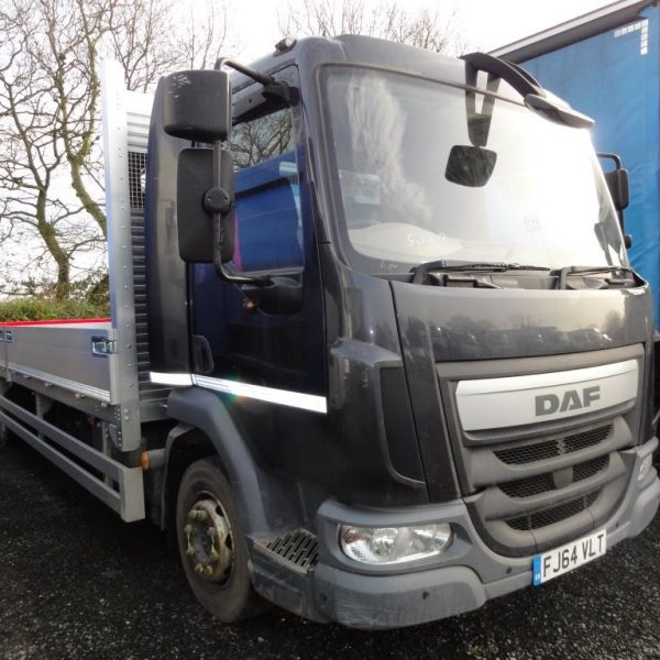 EURO 6 DAF LF45.210 12 Ton with NEW 22ft Dropside Body