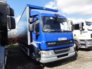 15 ton curtain on rear air suspension with air con
