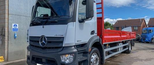 2016 Mercedes Antos 1824 Dropsider