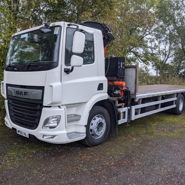 DAF 18 ton crane