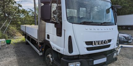 euro 6 22ft 7.5t iveco dropsider