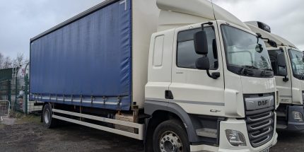18T DAF Sleeper Cab Curtainsider