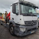 26T Mercedes Front Mount Crane