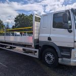 18T DAF Scaffold Dropside Truck with 4 seat cab